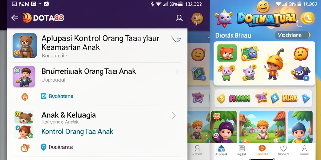 Tampilan antarmuka DOTA88 yang intuitif dan fungsional.