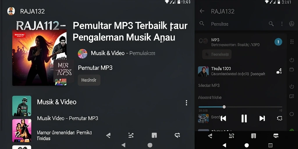 Tampilan antarmuka utama RAJA132 yang menarik dan fungsional.