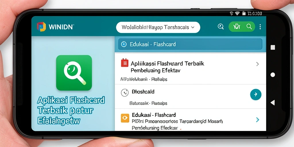 Tampilan antarmuka pengguna WINIDN yang menarik dan intuitif.